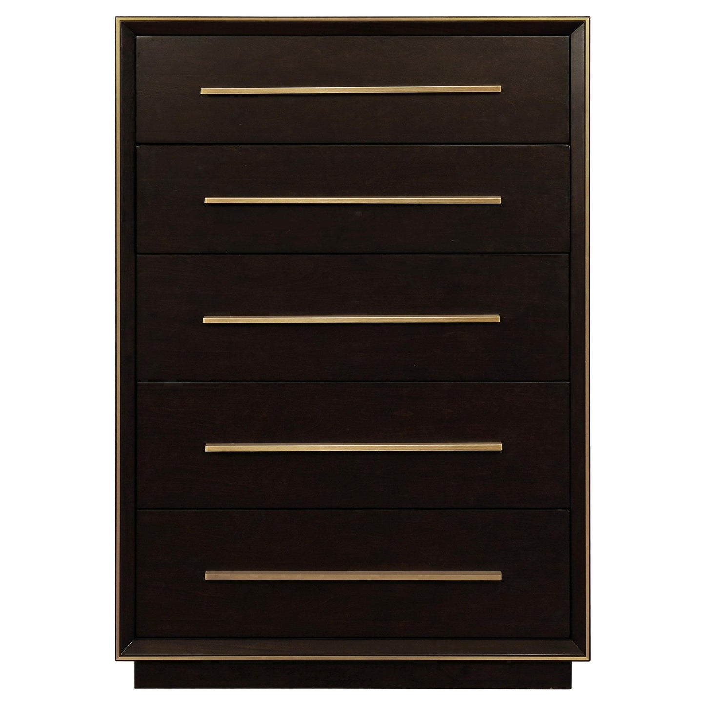 Coaster Furniture Durango 223265 5-Drawer Bedroom Chest - Smoked Peppercorn IMAGE 2