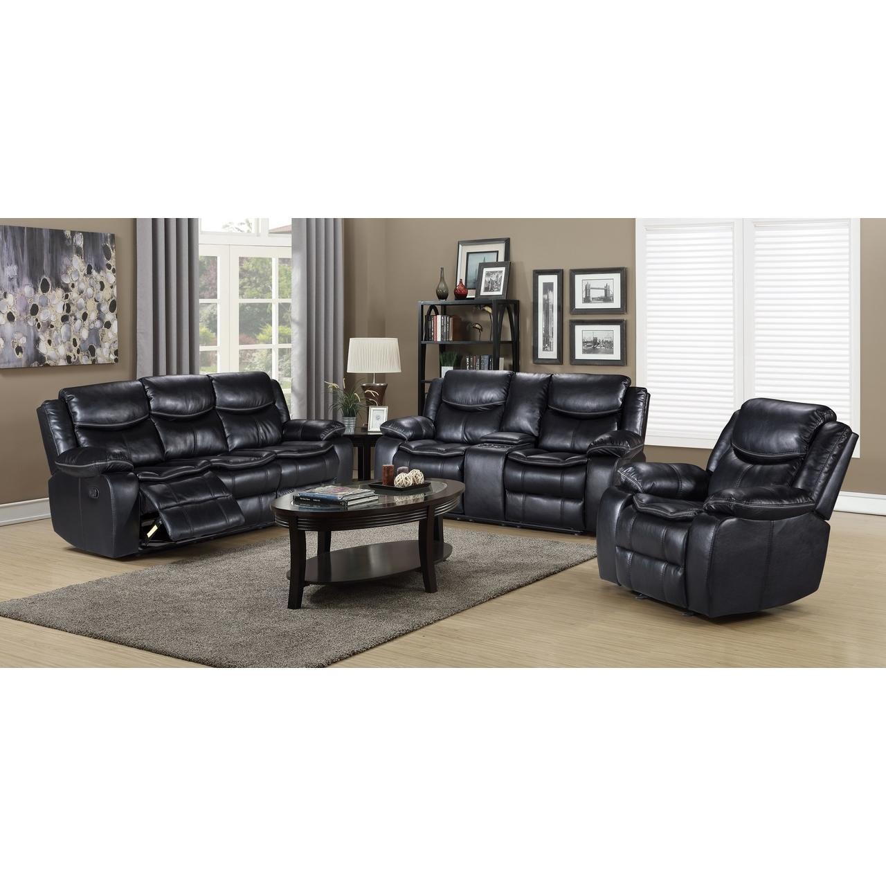 Generation Trade Emerson 665042 Rocker Recliner - Black IMAGE 2