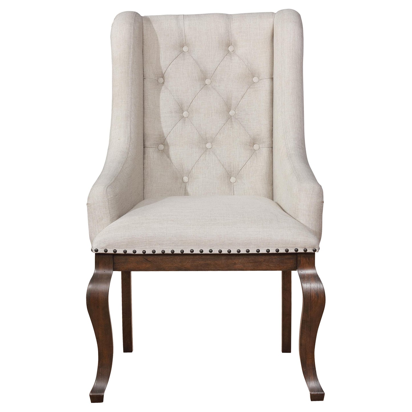 Coaster Furniture Brockway 110313 Upholstered Arm Chair - Barley Java IMAGE 2
