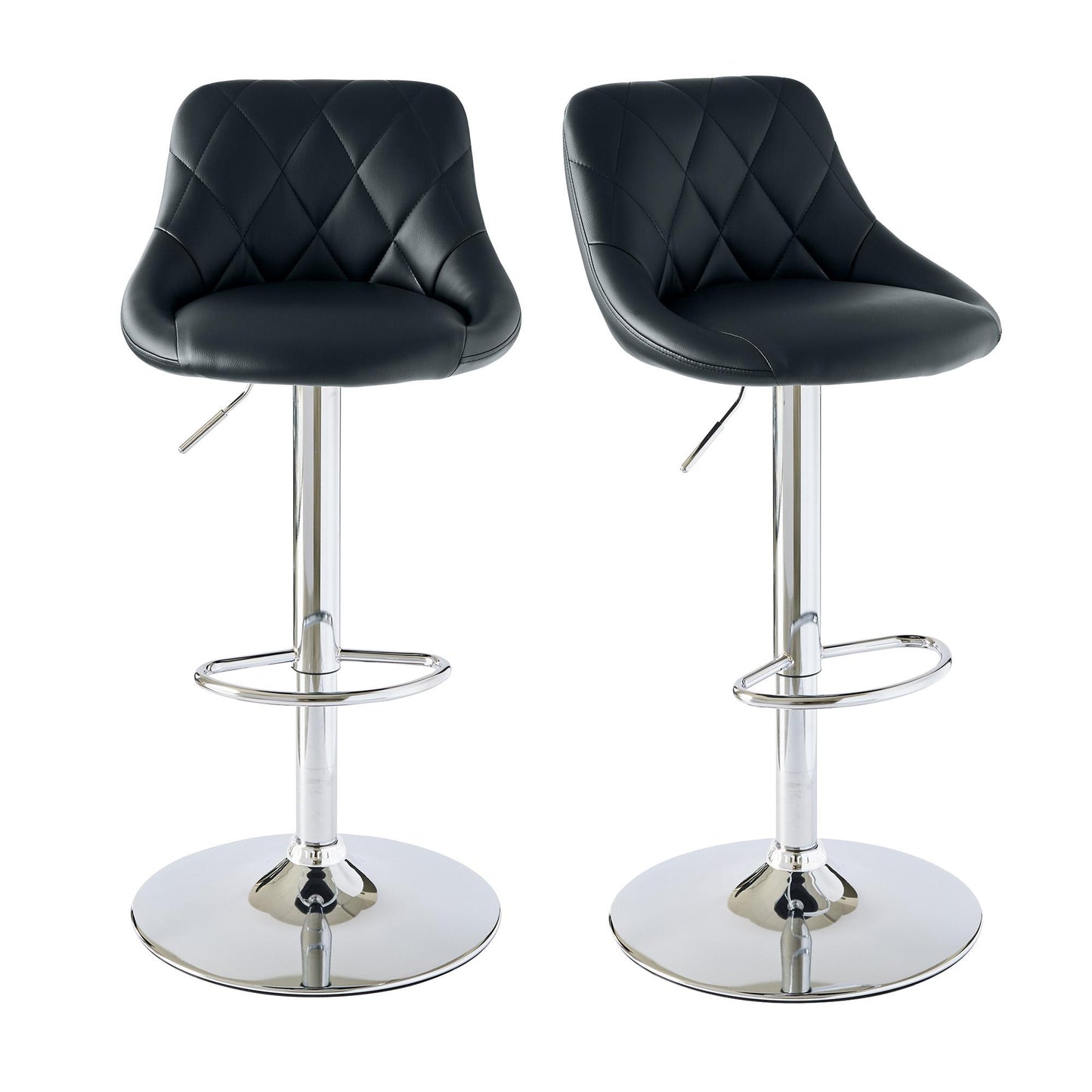 Elements International Melissa BMS800BSE Bar Stool - Black IMAGE 8