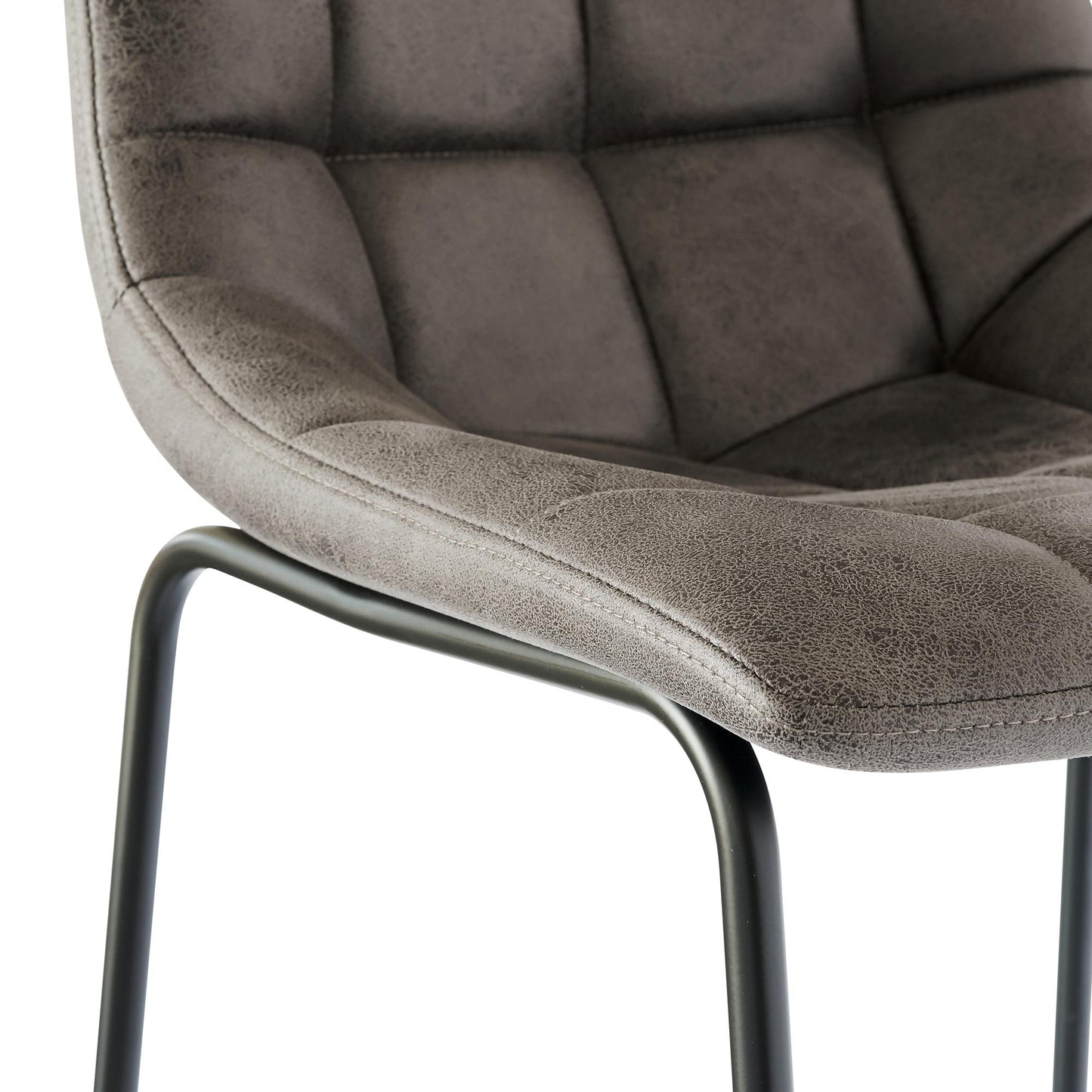 Elements International Seth BSH900BSE Bar Stool - Gray IMAGE 6