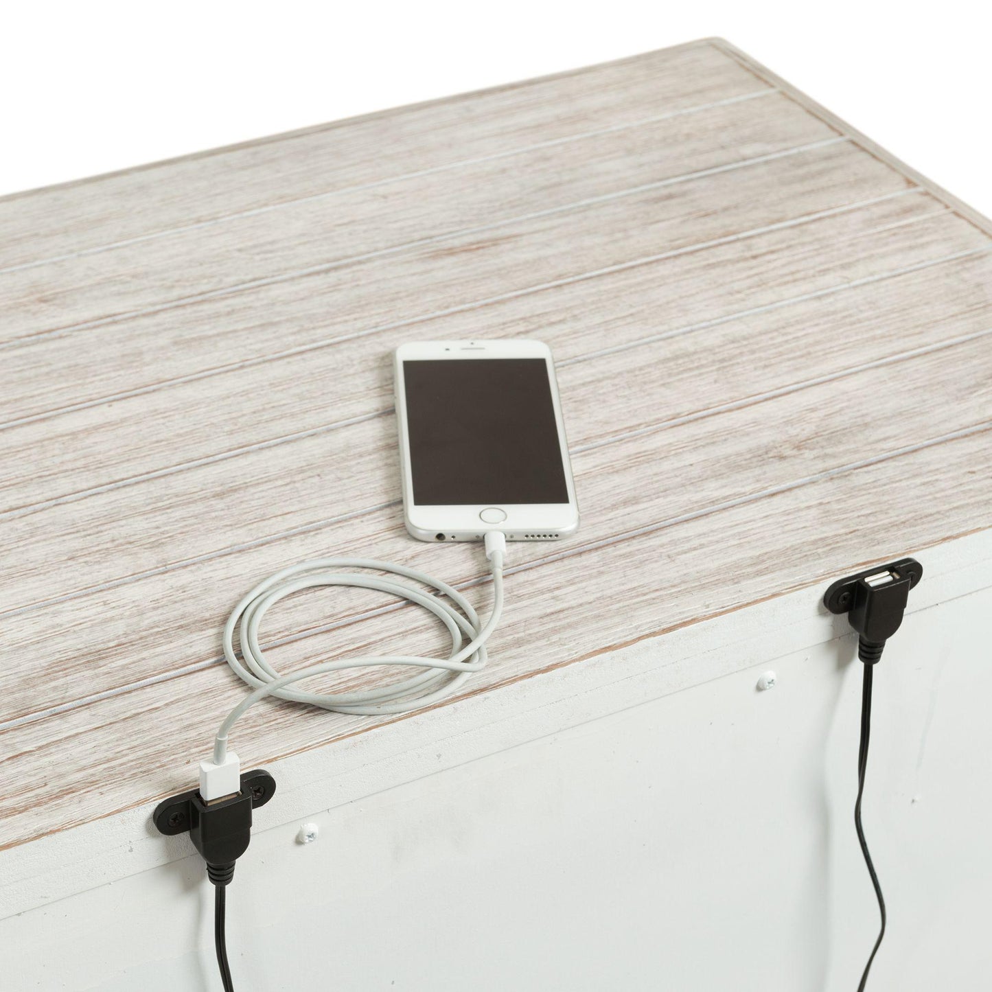 Elements International Scott SC600NS Nightstand with USB Ports IMAGE 6