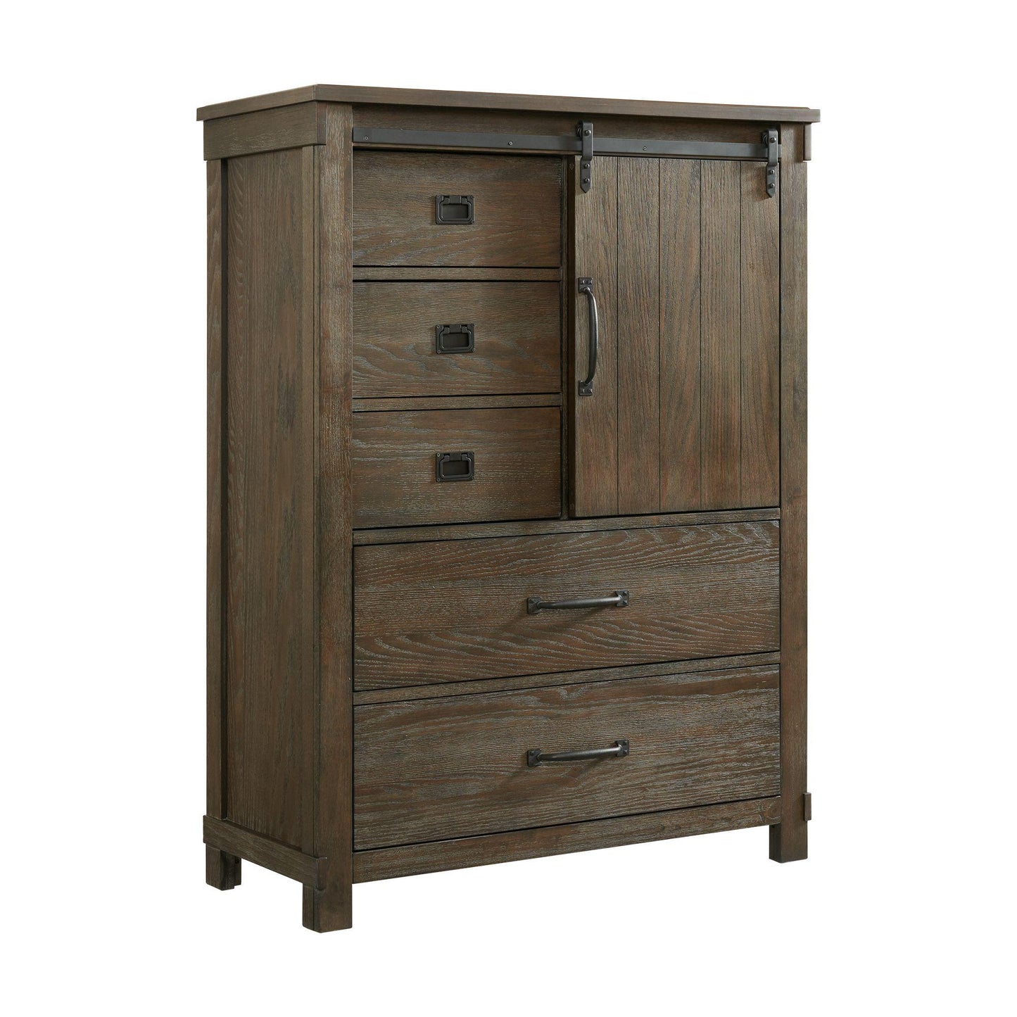 Elements International Scott SC300CH Gentlemen's Chest - Walnut IMAGE 1