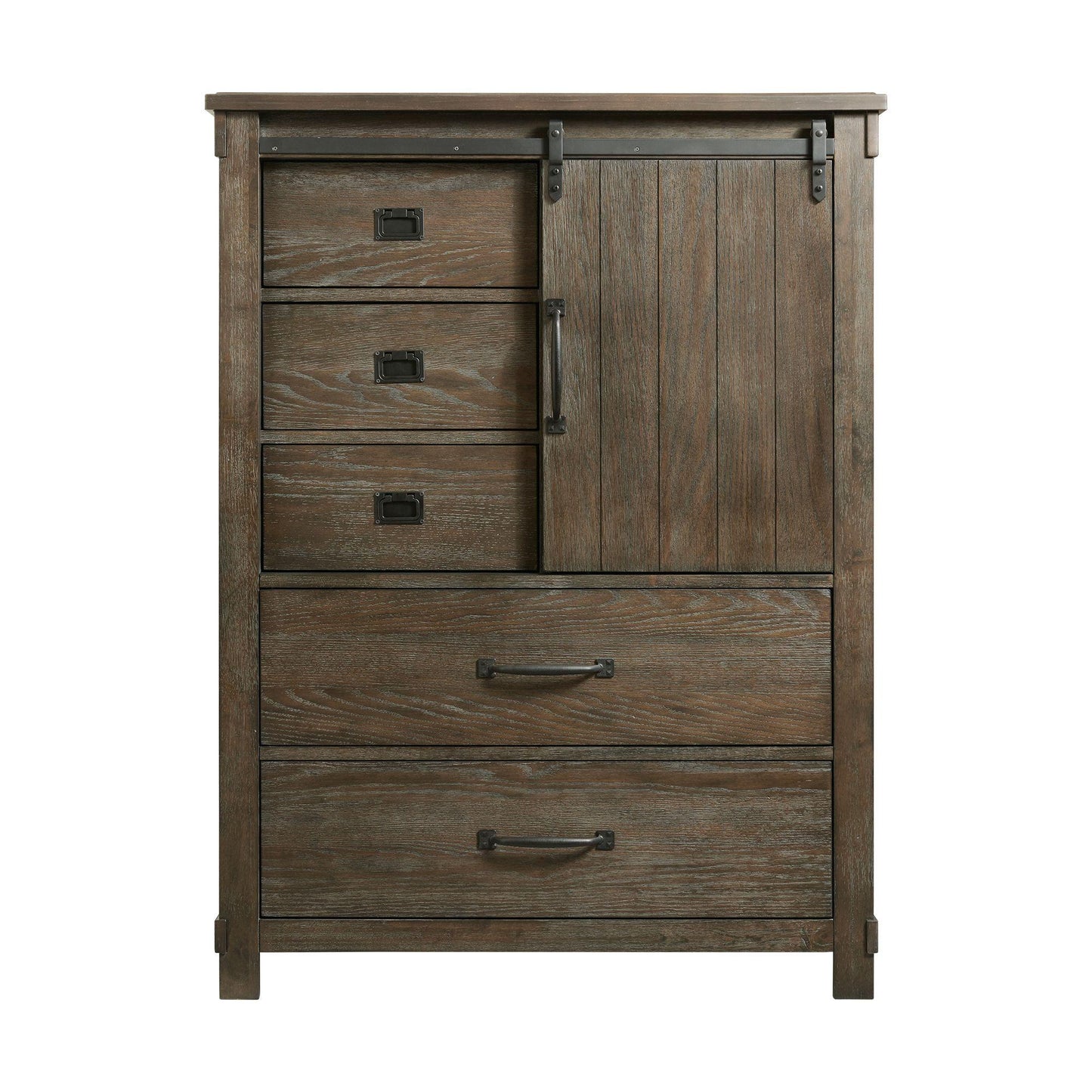 Elements International Scott SC300CH Gentlemen's Chest - Walnut IMAGE 2