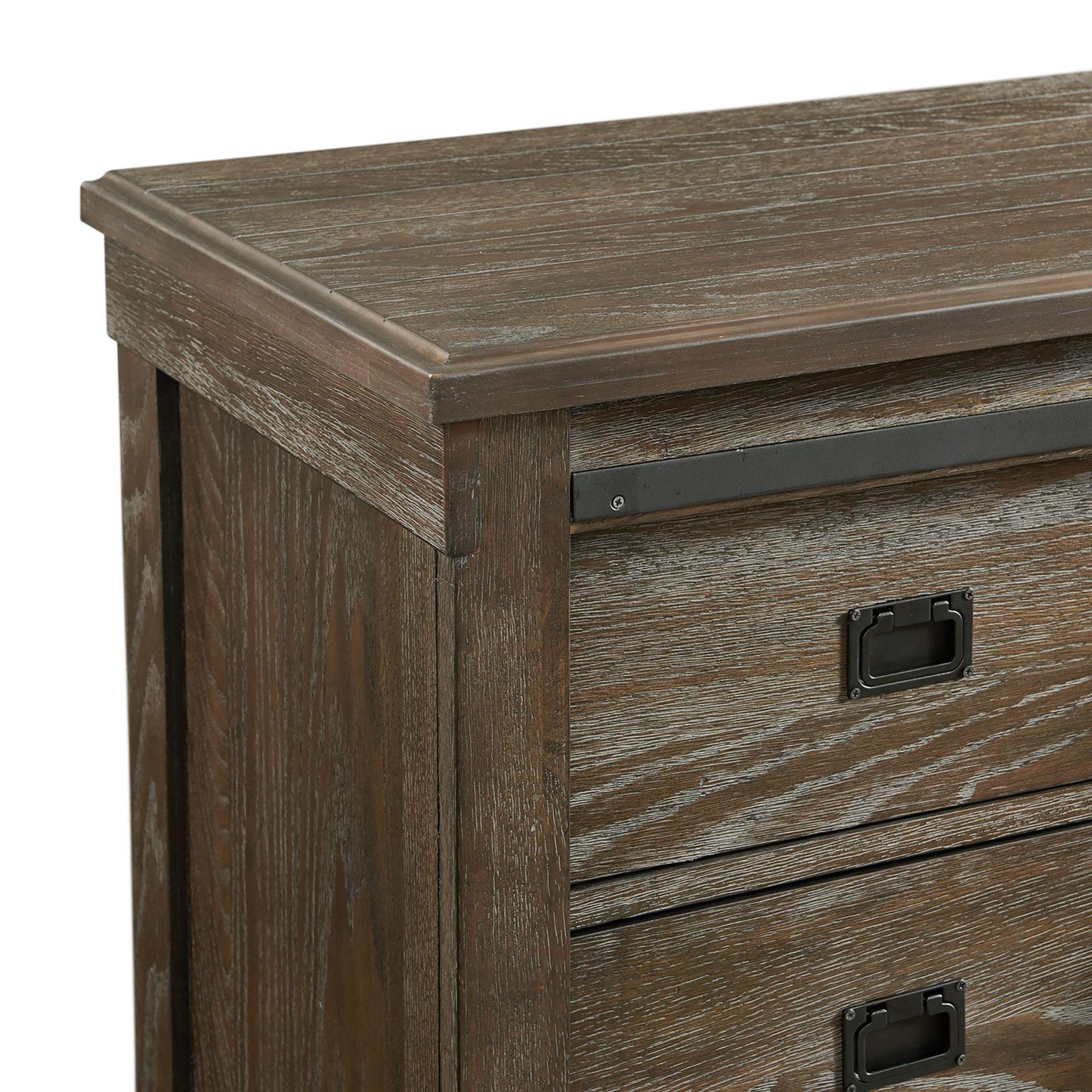 Elements International Scott SC300CH Gentlemen's Chest - Walnut IMAGE 3