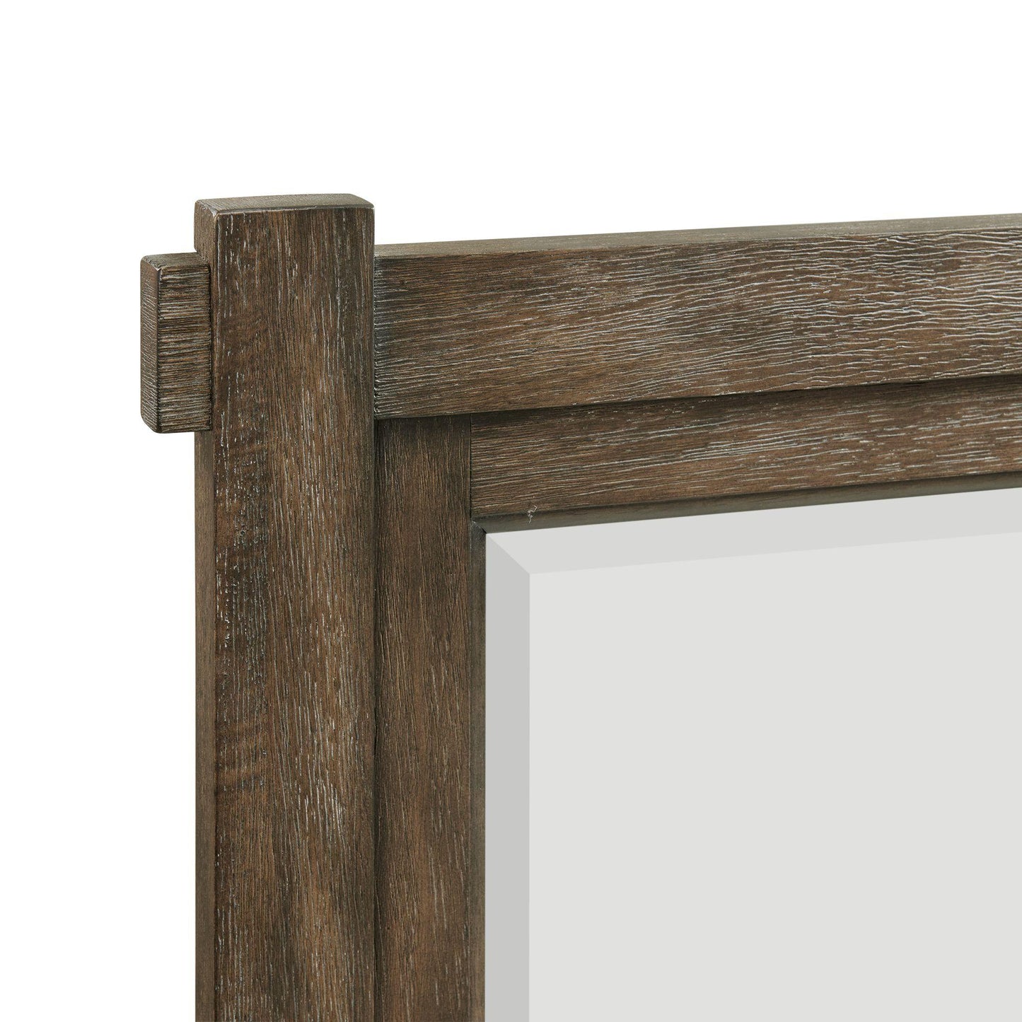 Elements International Scott SC300MR Dresser Mirror - Walnut IMAGE 4