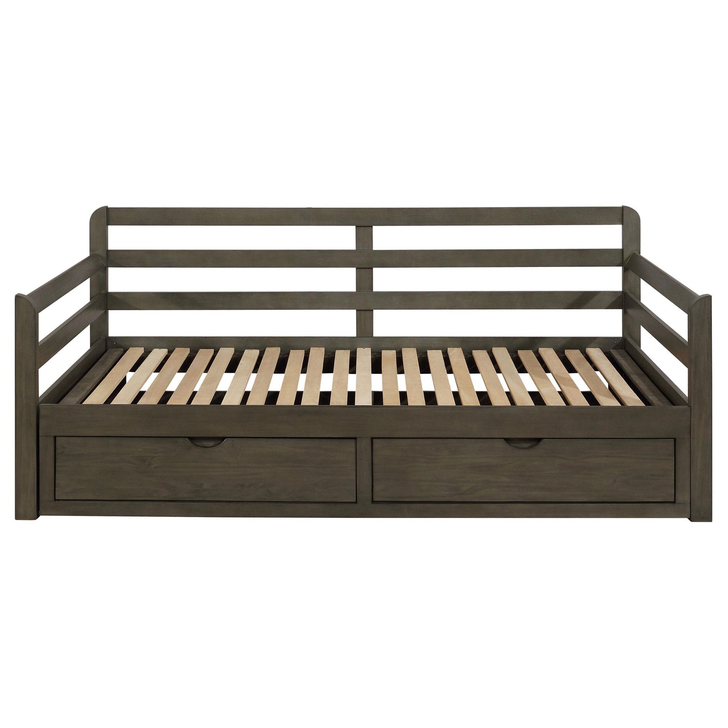 Coaster Furniture Sorrento 305706 2-Drawer Twin XL Daybed with Extension Trundle - Grey IMAGE 3