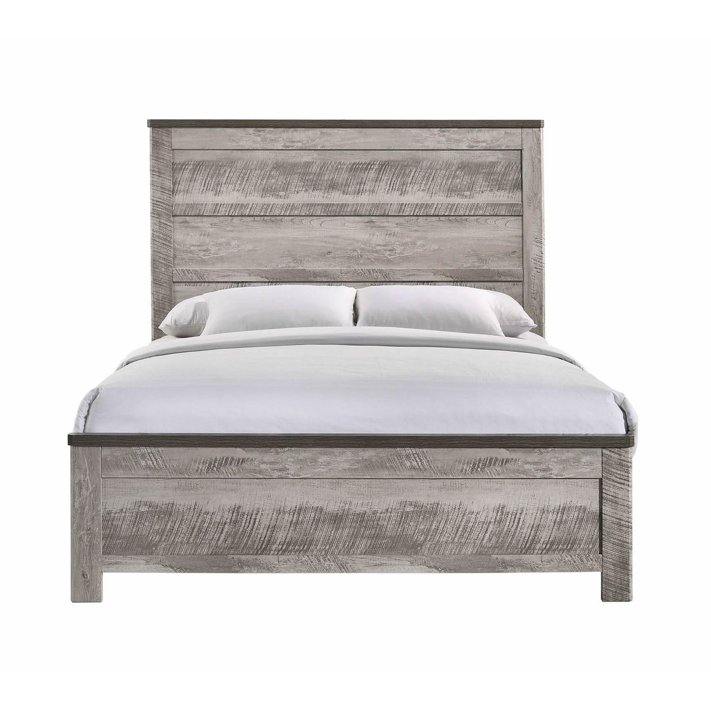 Elements International Millers Cove MC300QB Queen Panel Bed IMAGE 2