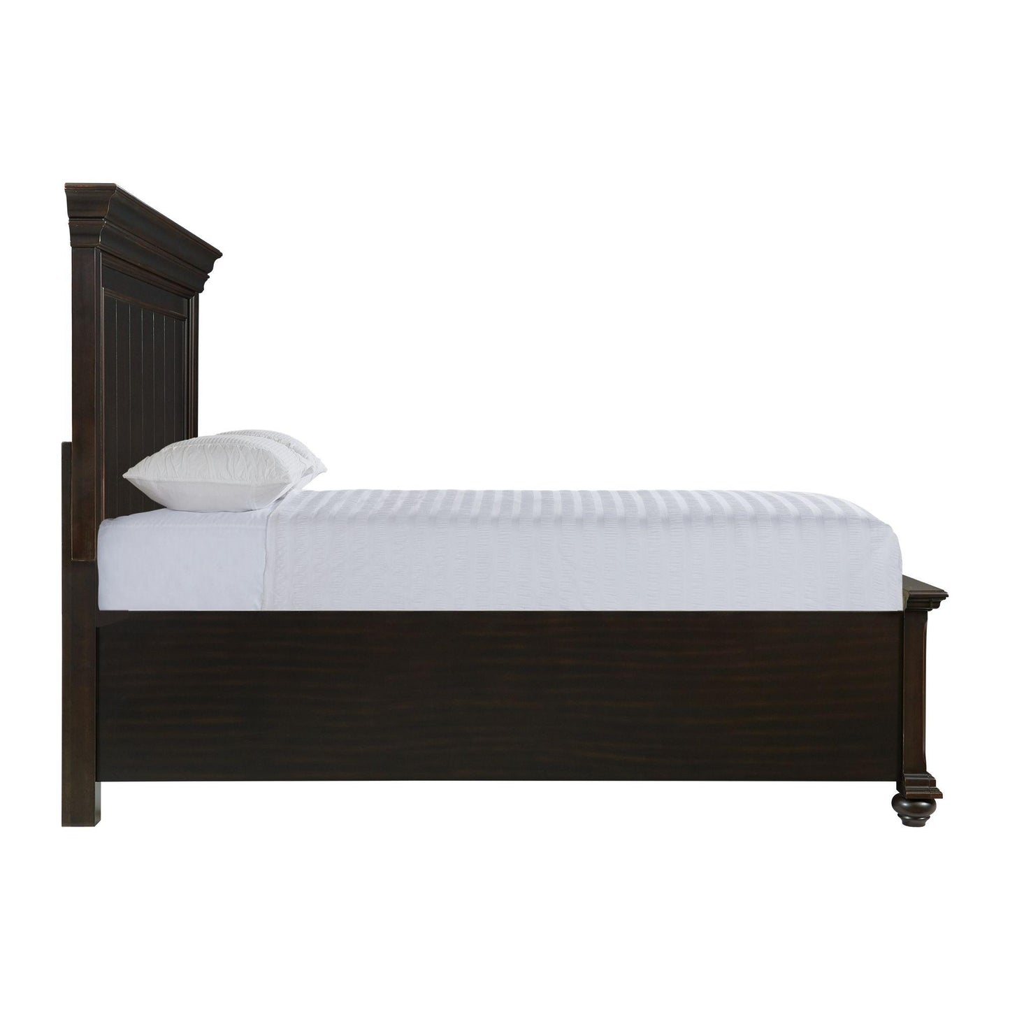 Elements International Slater SR850QB Queen Platform Storage Bed - Black IMAGE 3