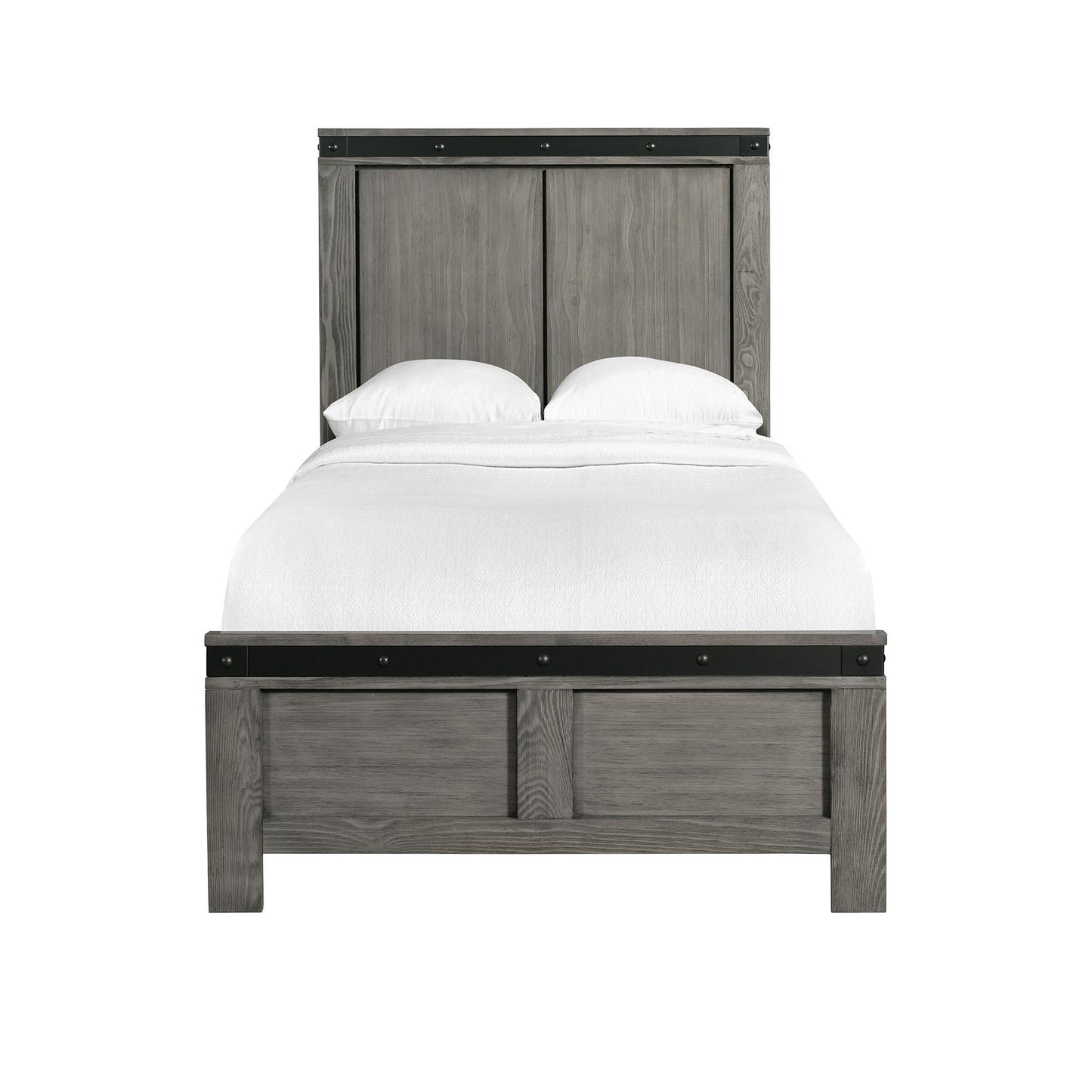 Elements International Wade WE670TB Twin Panel Bed IMAGE 2