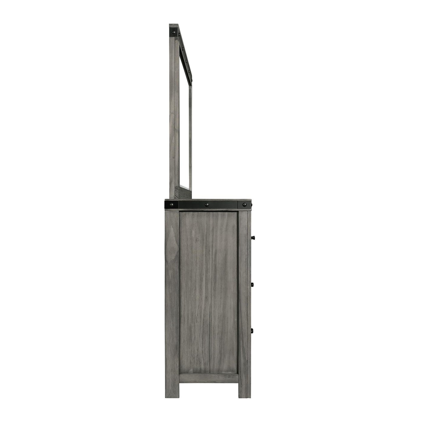 Elements International Wade WE600DRMR Dresser and Mirror Set IMAGE 3