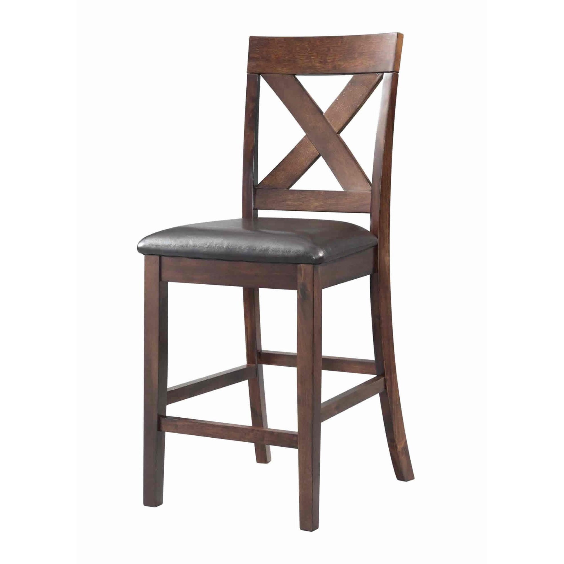 Elements International Alex DAX1007CS 7 pc Counter Height Dining Set IMAGE 6