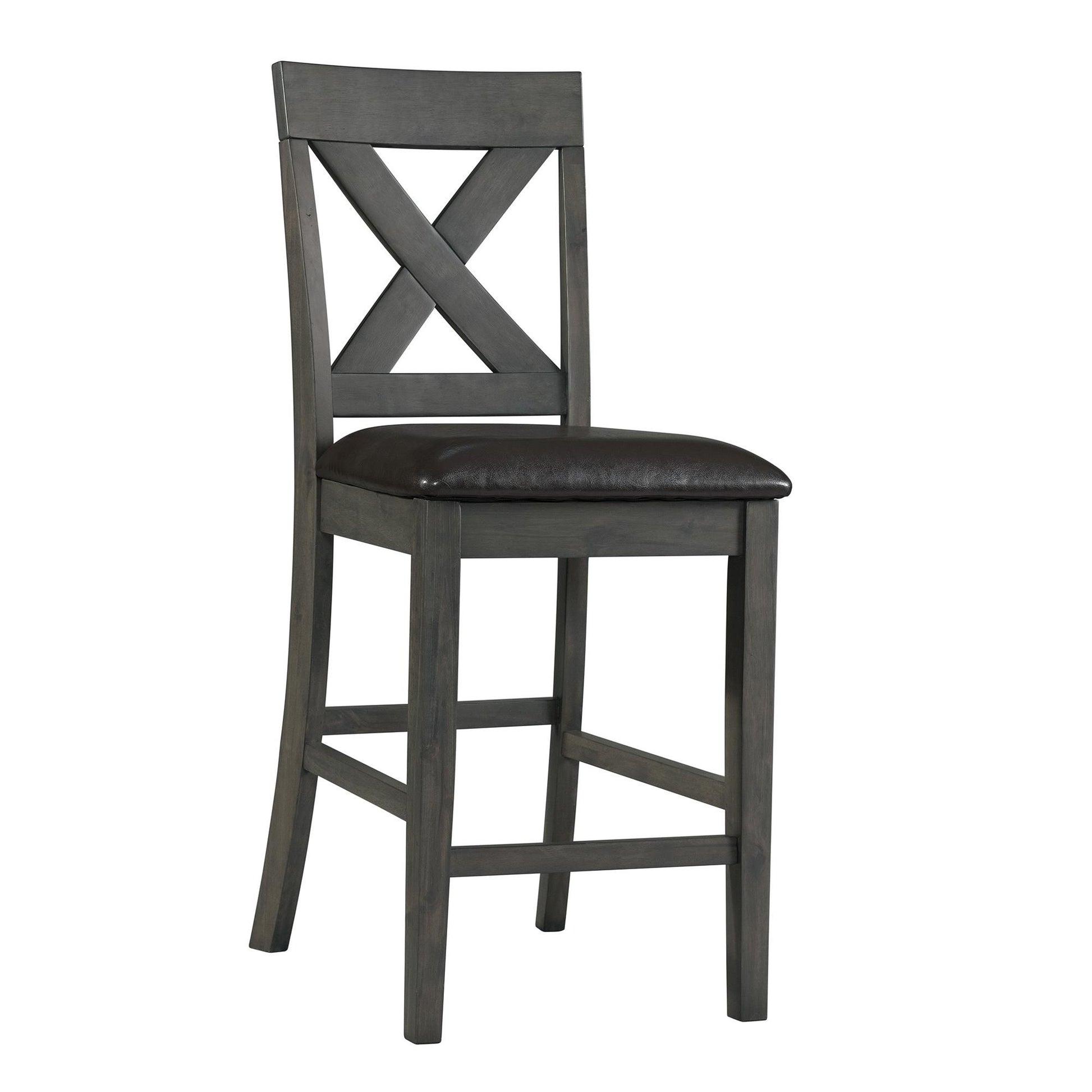 Elements International Alex DAX4007CS 7 pc Counter Height Dining Set IMAGE 7
