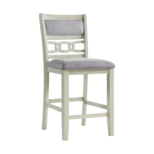 Elements International Amherst DAH750CSC Counter Height Side Chair - Bisque IMAGE 1