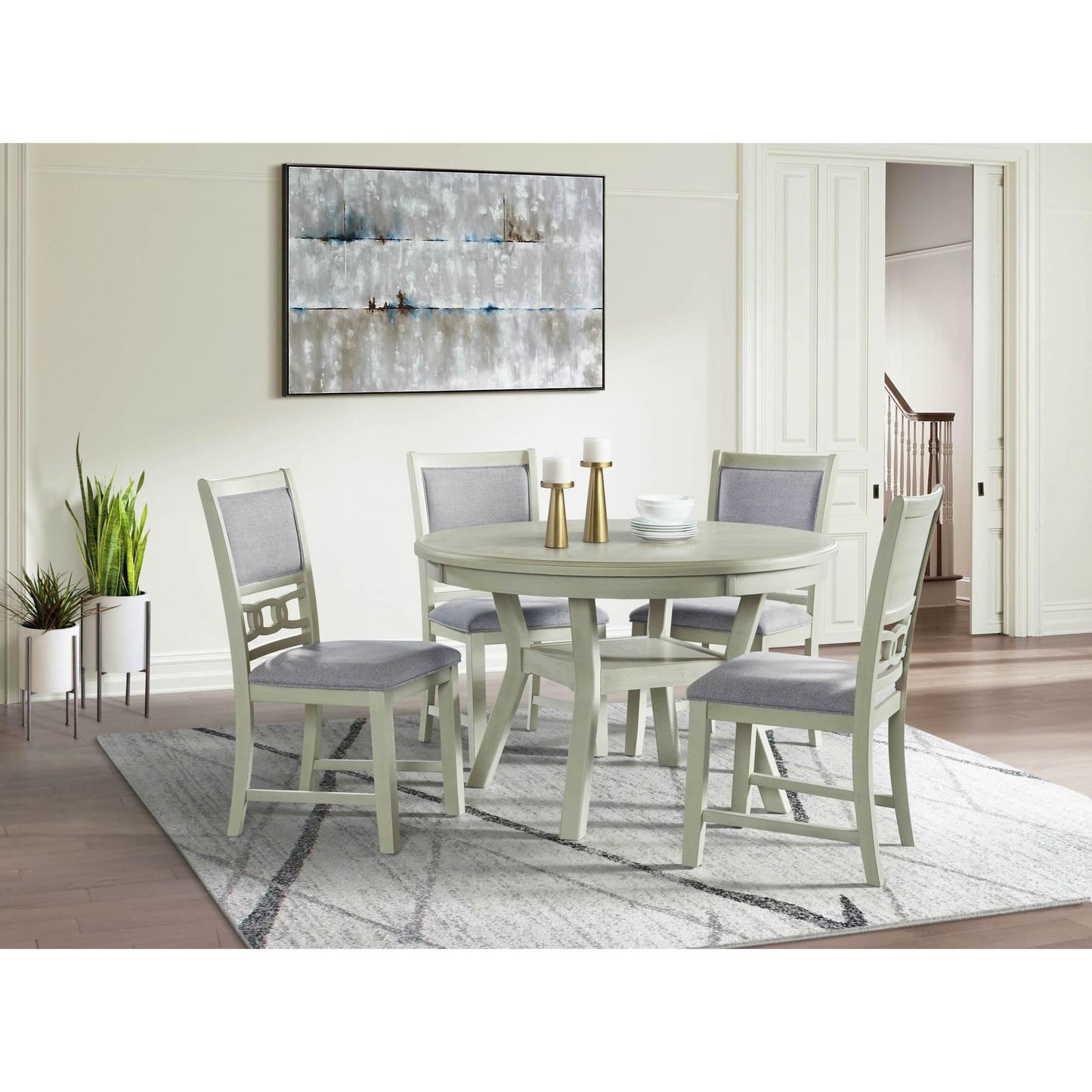 Elements International Amherst DAH700SC Side Chair - Bisque IMAGE 12