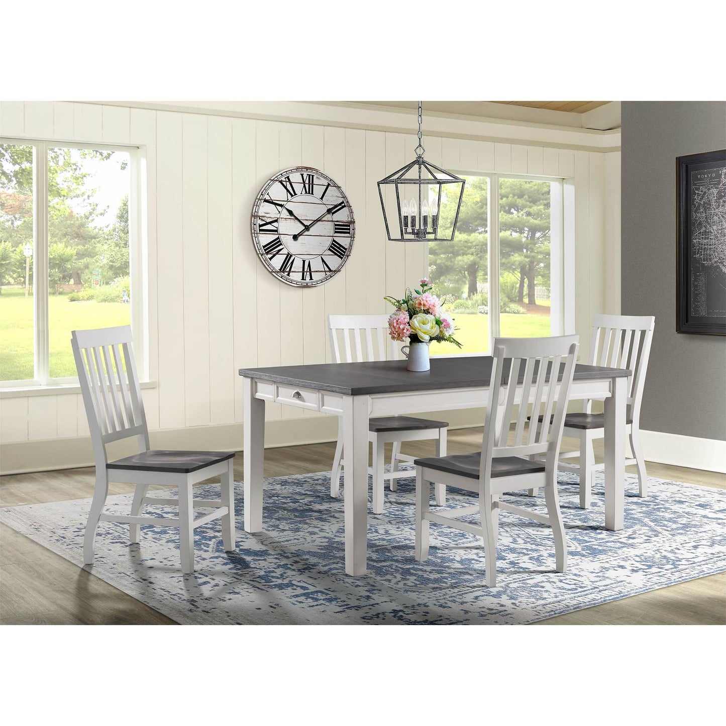 Elements International Kayla DKY300DT Dining Table with Storage IMAGE 10