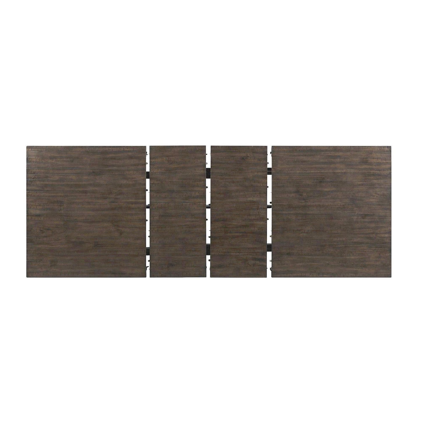 Elements International Stone DST190CDTB Counter Height Dining Table - Smokey Walnut IMAGE 5