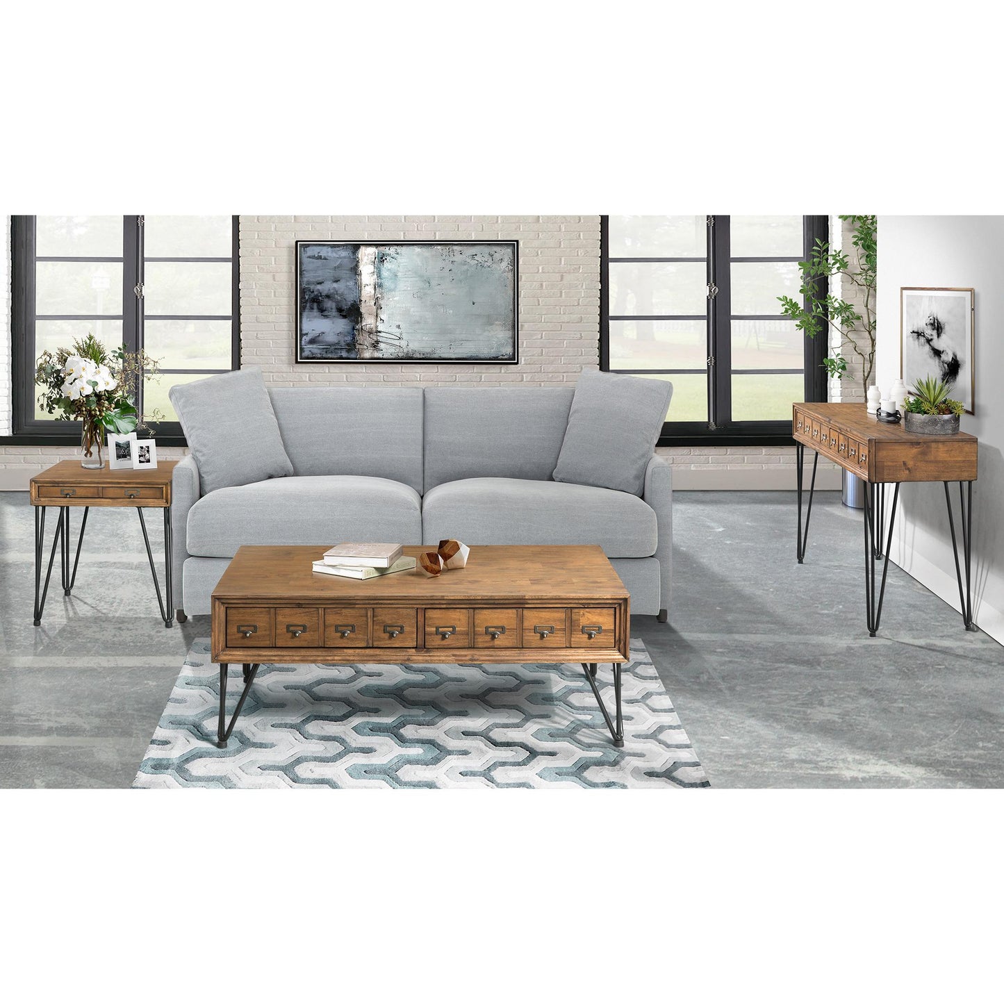 Elements International Boone TBN100ETTE End Table IMAGE 8