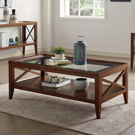 Furniture of America Izar Coffee Table CM4355A-C IMAGE 1
