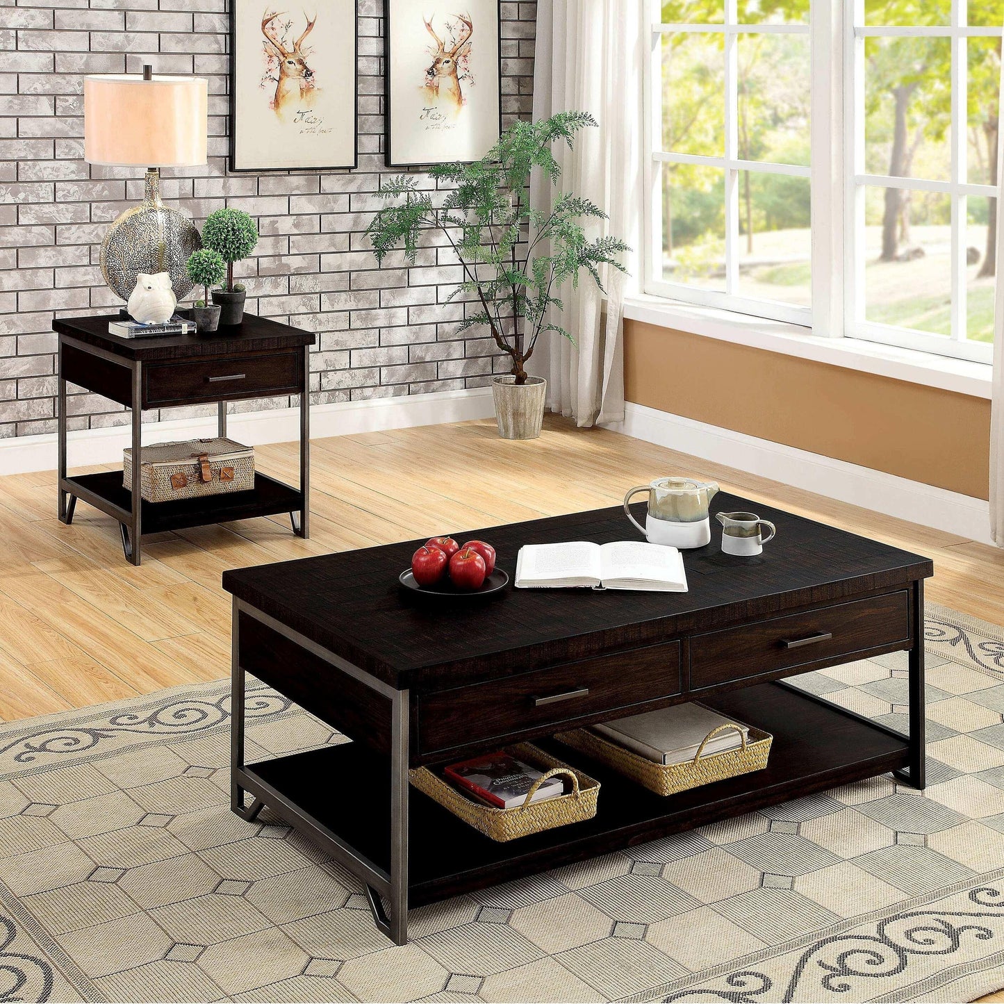 Furniture of America Wasta Coffee Table CM4499C IMAGE 5