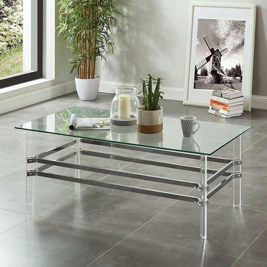 Furniture of America Trofa Coffee Table CM4351C IMAGE 1