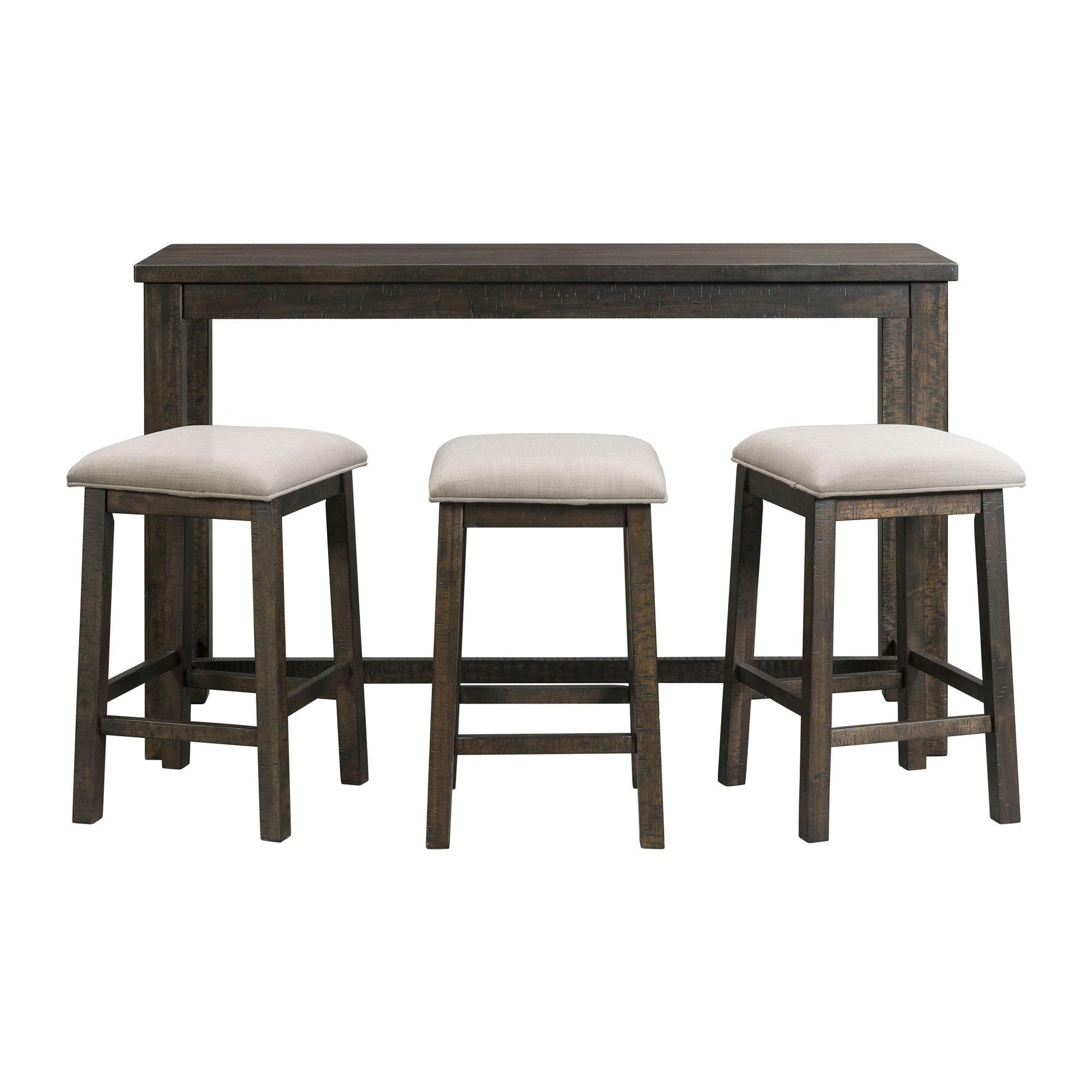 Elements International Stone 4 pc Counter Height Dinette IMAGE 2