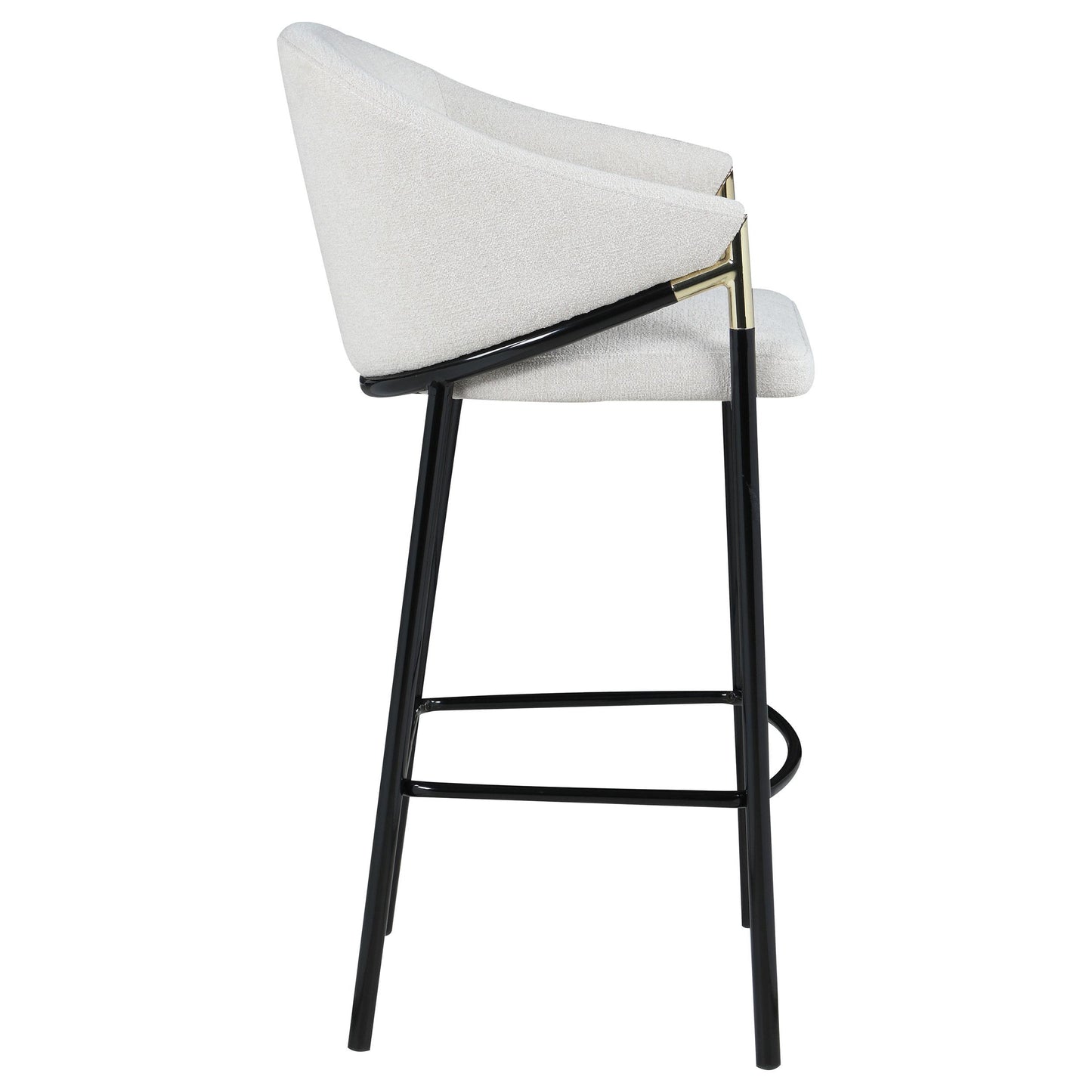Coaster Furniture Chadwick 183437 Fabric Upholstered Bar Chair - Beige IMAGE 8