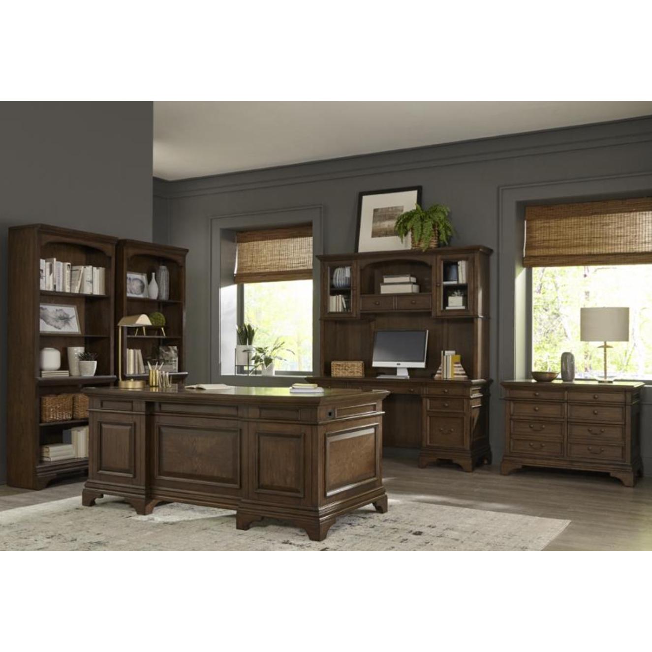 Coaster Furniture Hartshill 881284 5-Drawer Home Office File Cabinet - Burnished Oak IMAGE 7