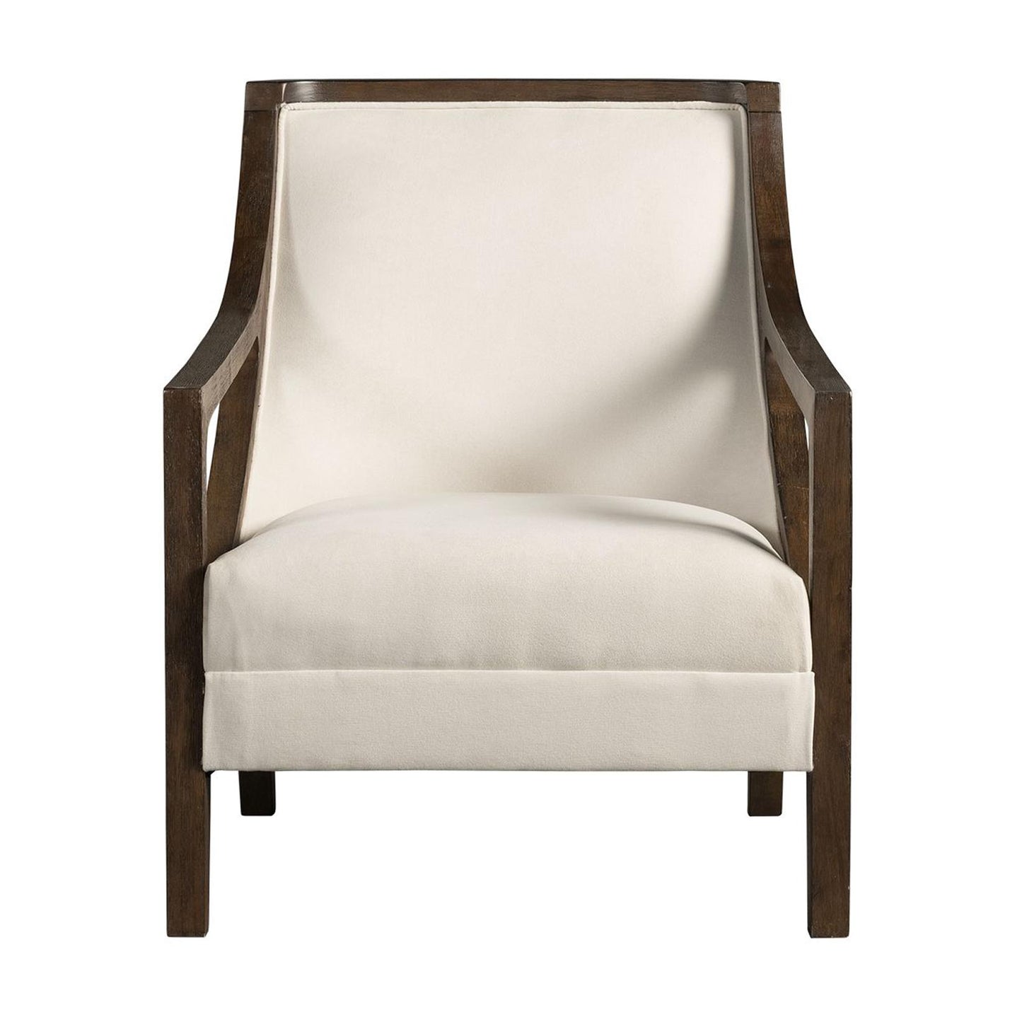Elements International Hopkins UHK525101E Accent Chair - Natural/Espresso IMAGE 2