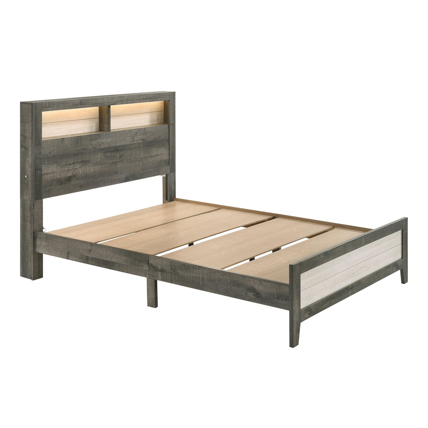 Crown Mark Rhett B8170-K-BED King Bookcase Bed IMAGE 2