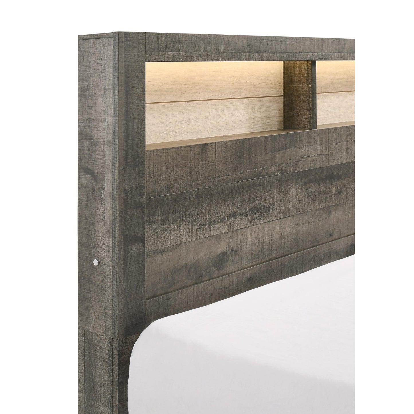 Crown Mark Rhett B8170-K-BED King Bookcase Bed IMAGE 3