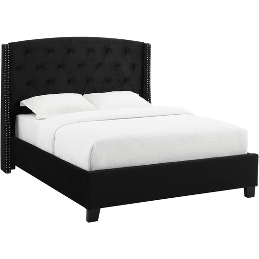 Crown Mark Eva 5111BK-K King Platform Bed - Black IMAGE 1