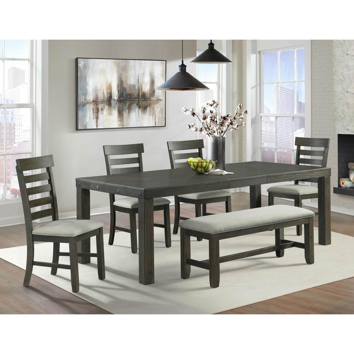 Elements International Colorado DCO100BN Dining Bench IMAGE 2