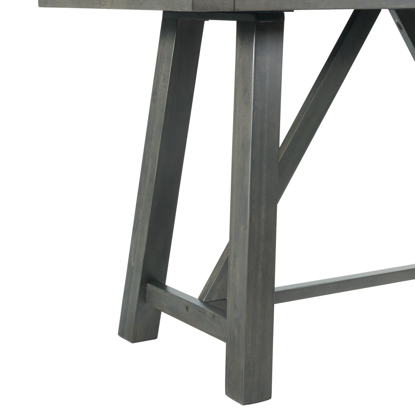 Elements International Renegade DRN3006CS 6 pc Counter Height Dining Set - Grey IMAGE 11