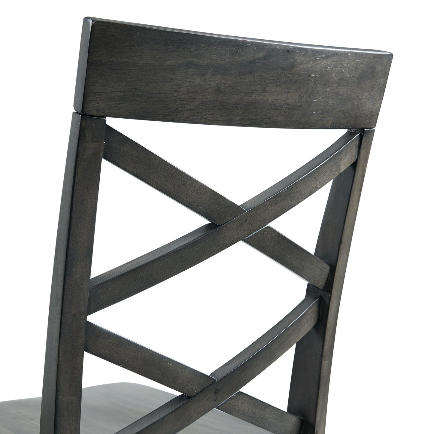 Elements International Renegade DRN3006CS 6 pc Counter Height Dining Set - Grey IMAGE 13
