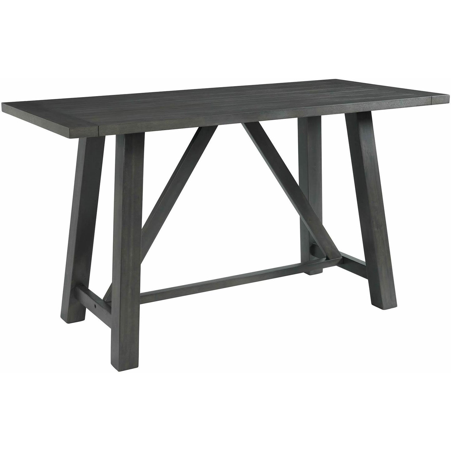 Elements International Renegade DRN3006CS 6 pc Counter Height Dining Set - Grey IMAGE 2