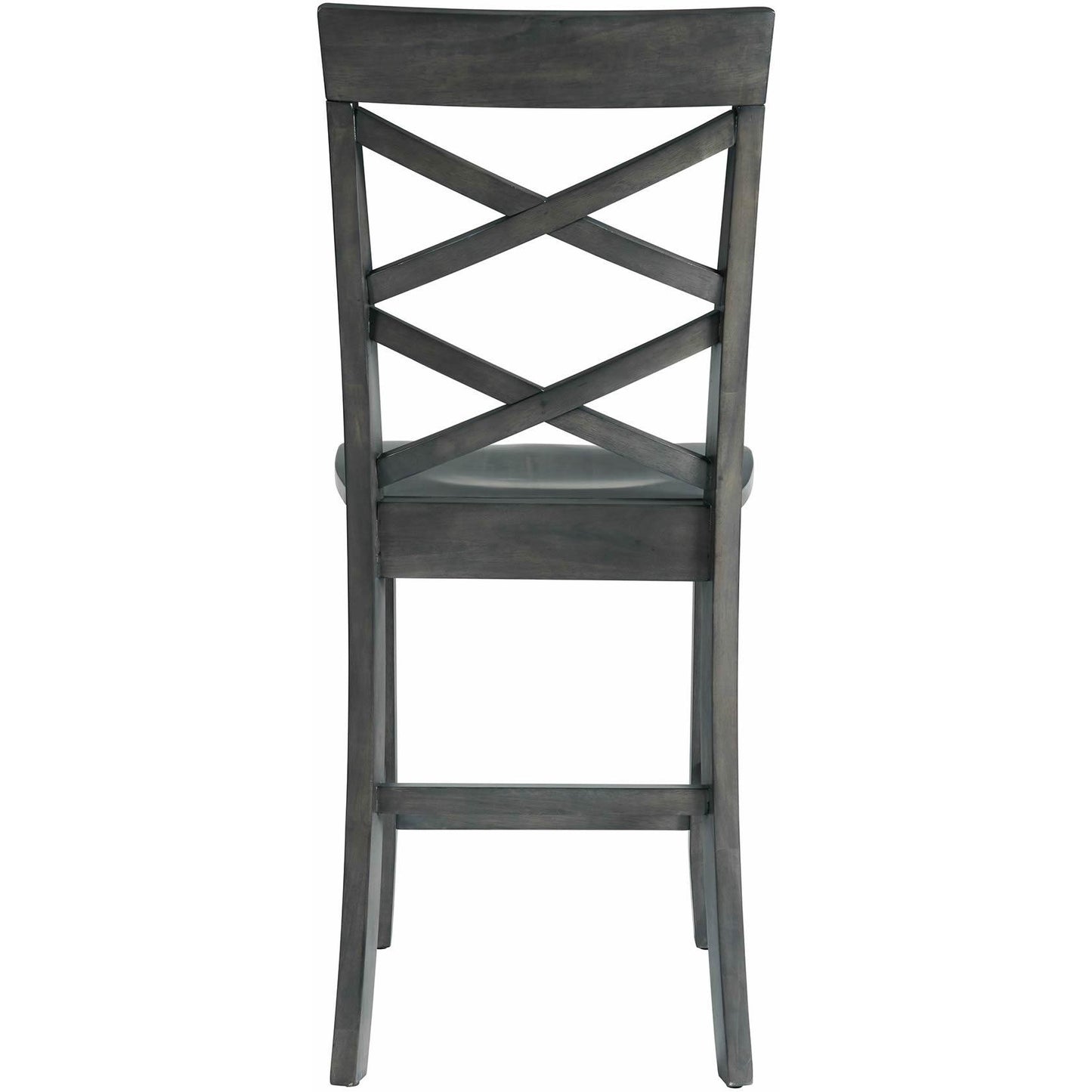 Elements International Renegade DRN3006CS 6 pc Counter Height Dining Set - Grey IMAGE 7