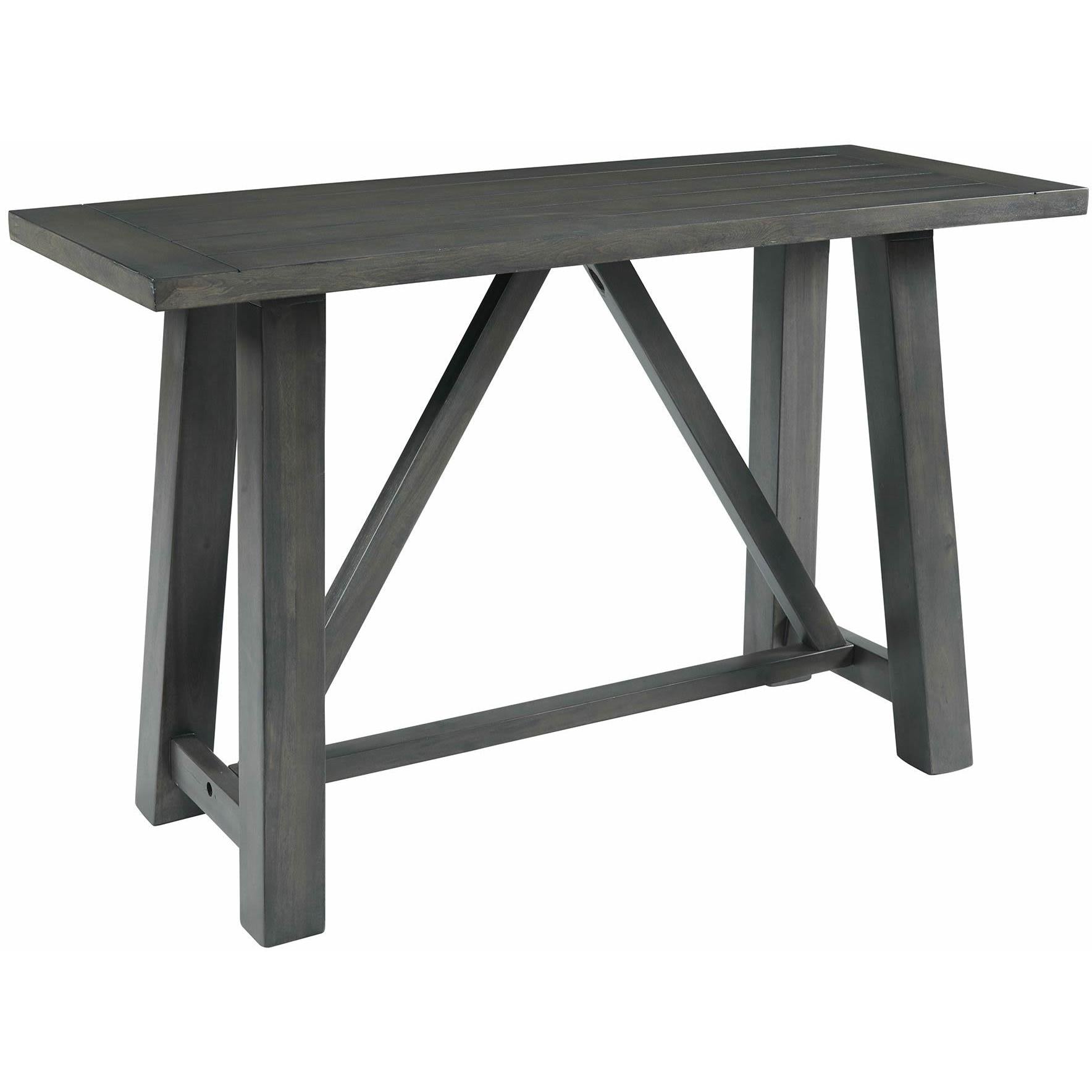 Elements International Renegade DRN3006CS 6 pc Counter Height Dining Set - Grey IMAGE 8