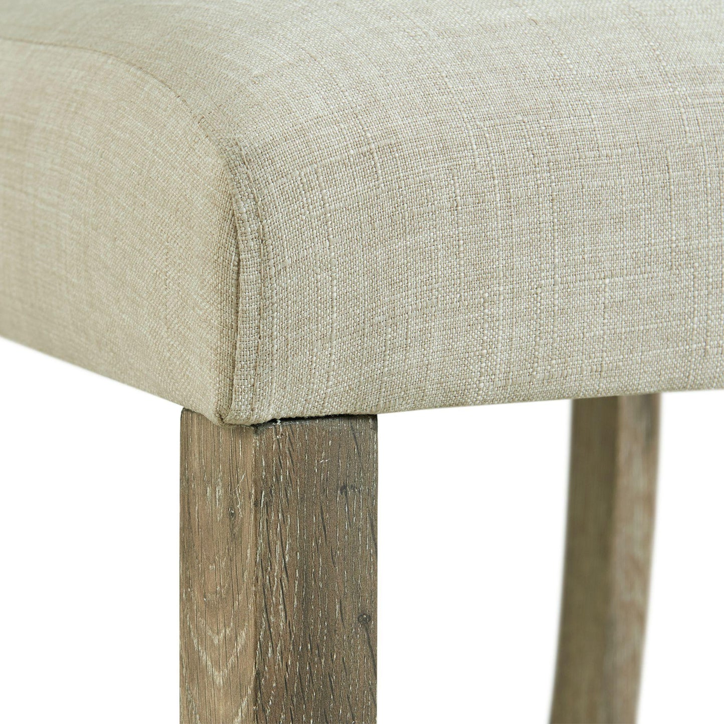 Elements International Oak Lawn Upholstered Side Chair Set IMAGE 7