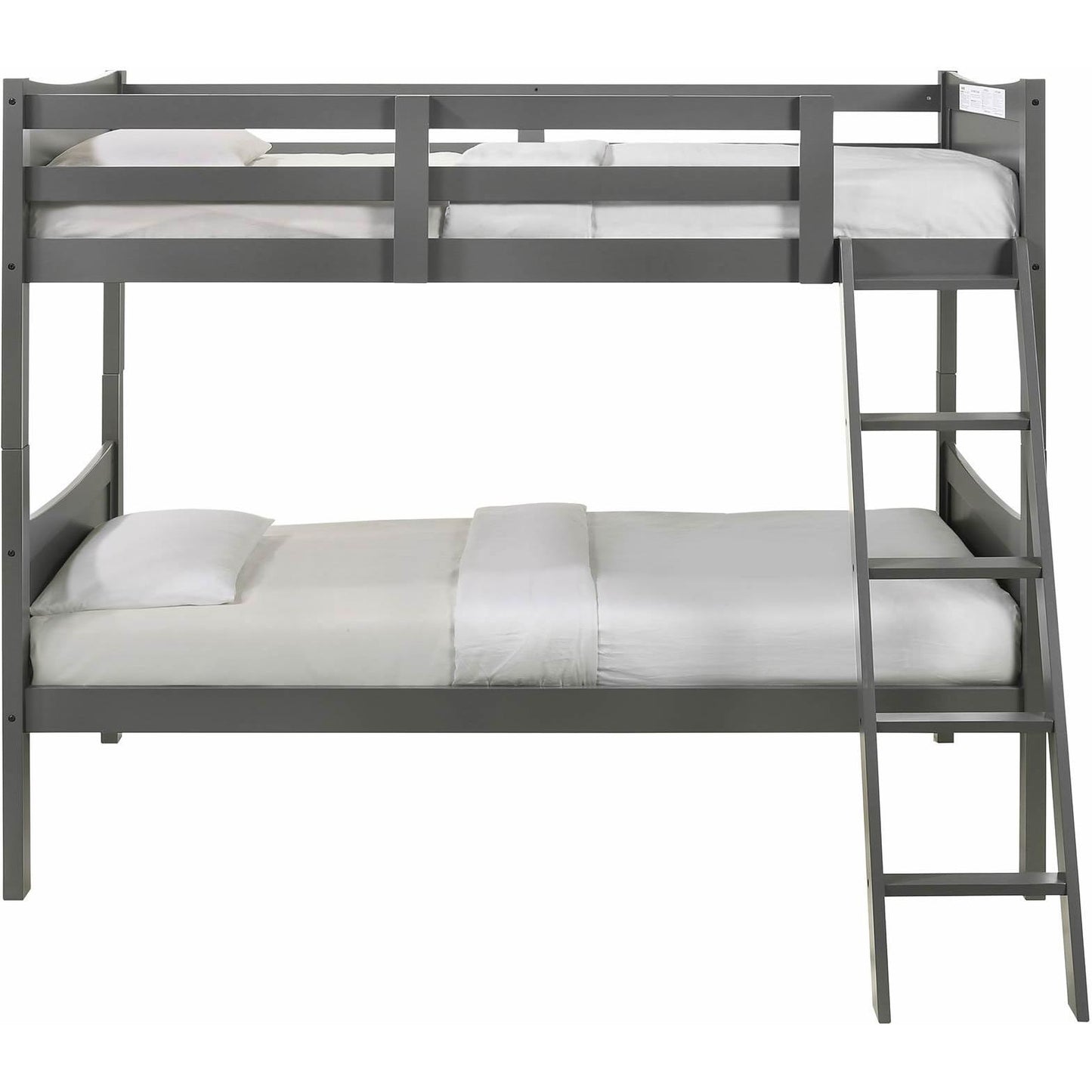 Elements International Sami Twin Over Twin Bunk Grey IMAGE 2
