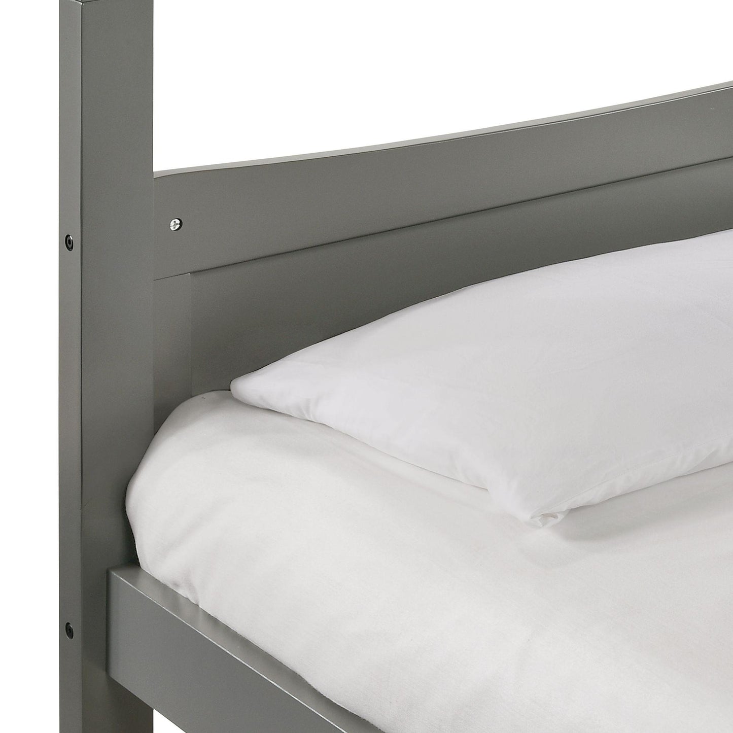 Elements International Sami Twin Over Twin Bunk Grey IMAGE 5