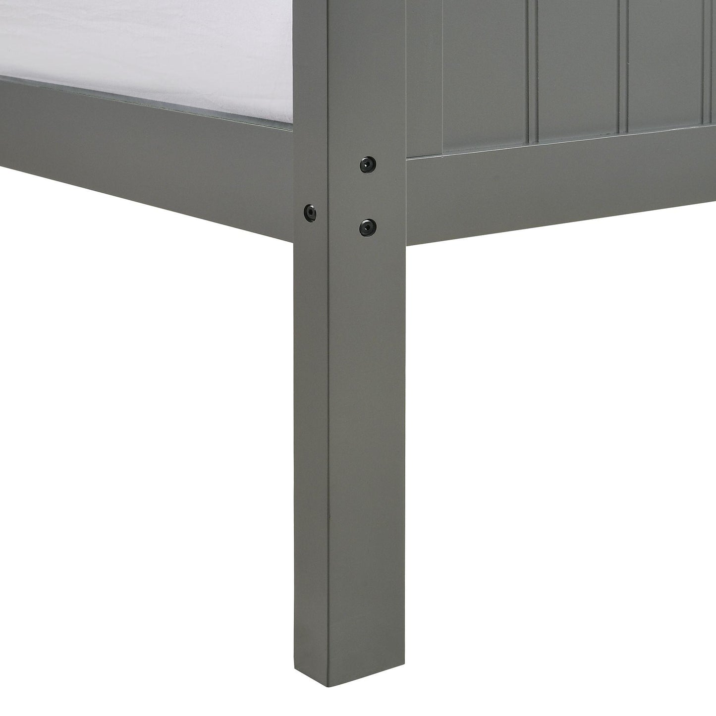 Elements International Sami Twin Over Twin Bunk Grey IMAGE 6