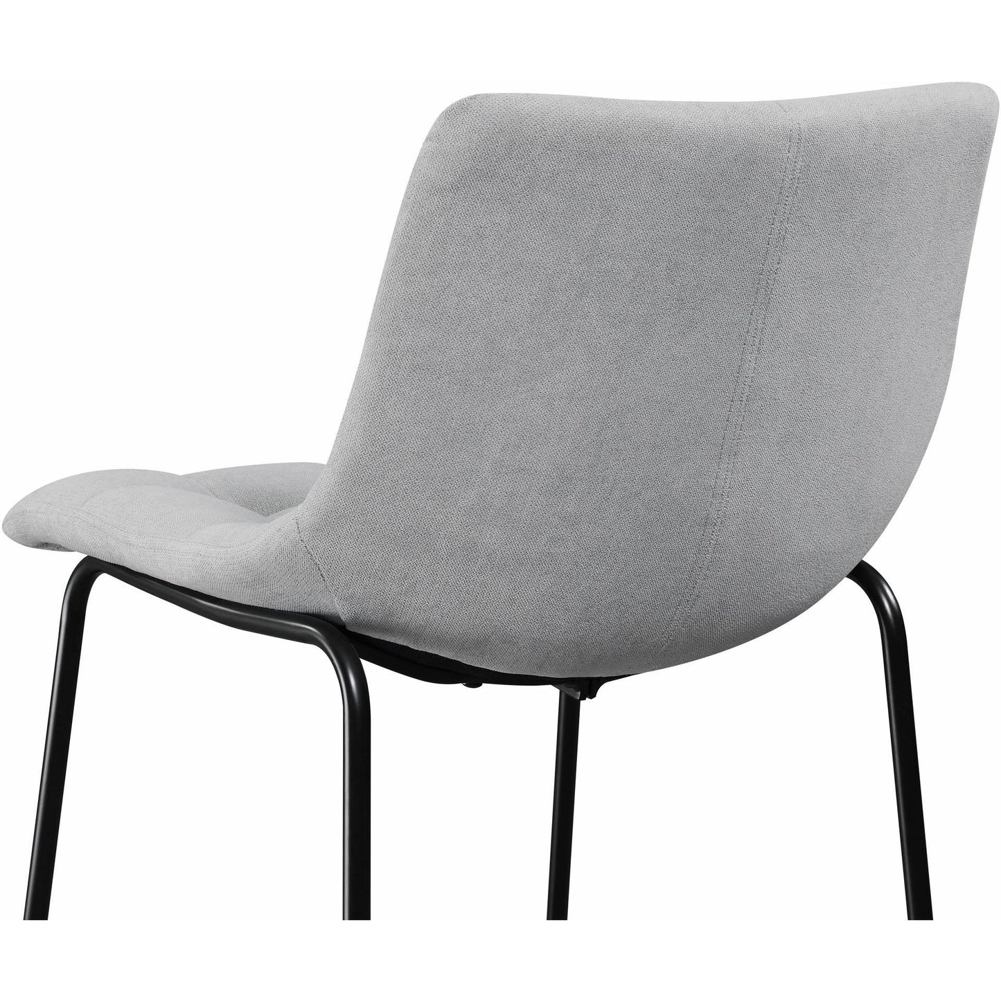 Elements International Seth (QSD6099-5B) 30" Linen Grey Bar Stool IMAGE 6
