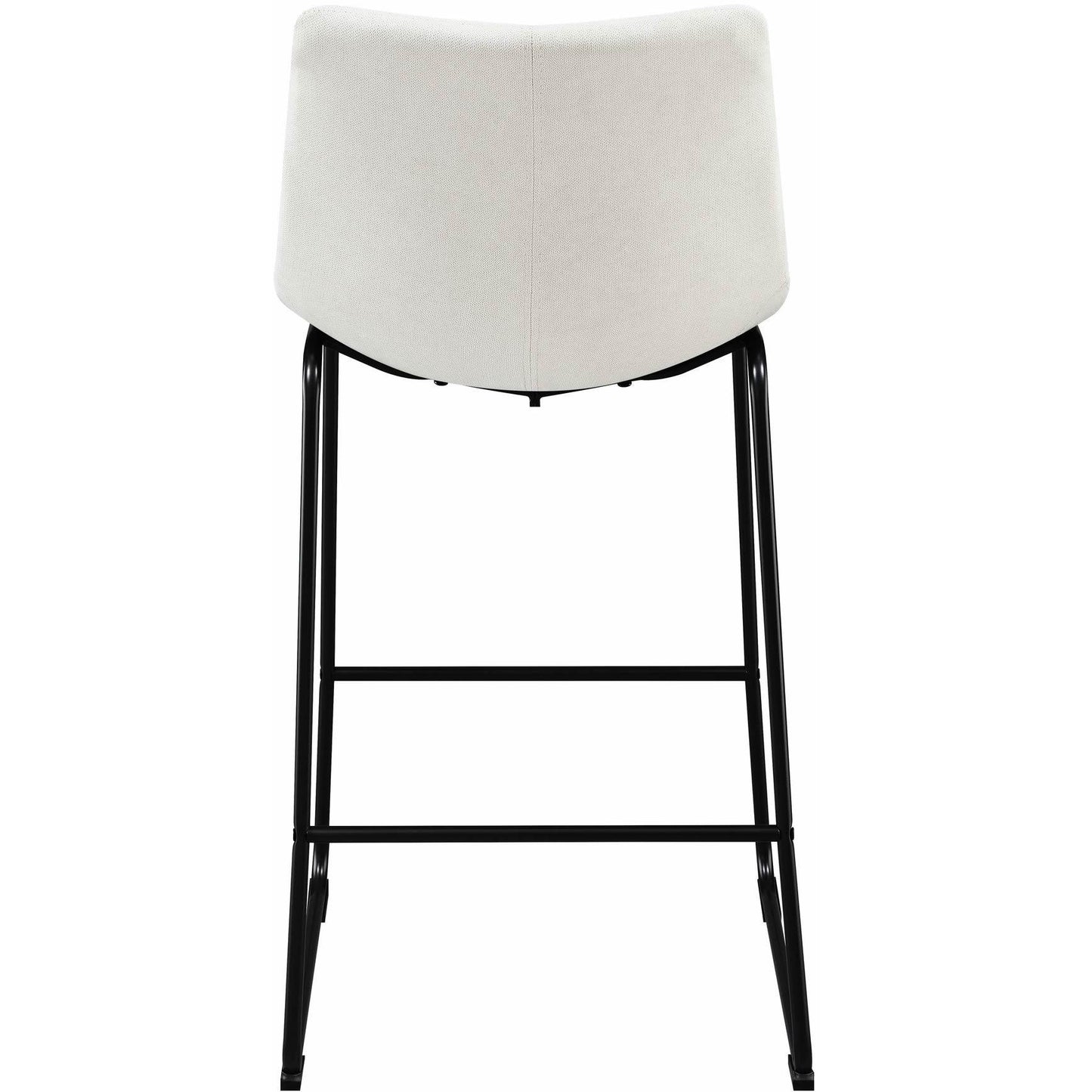 Elements International Seth (QSD6099-5B) 30" Linen White Bar Stool IMAGE 4