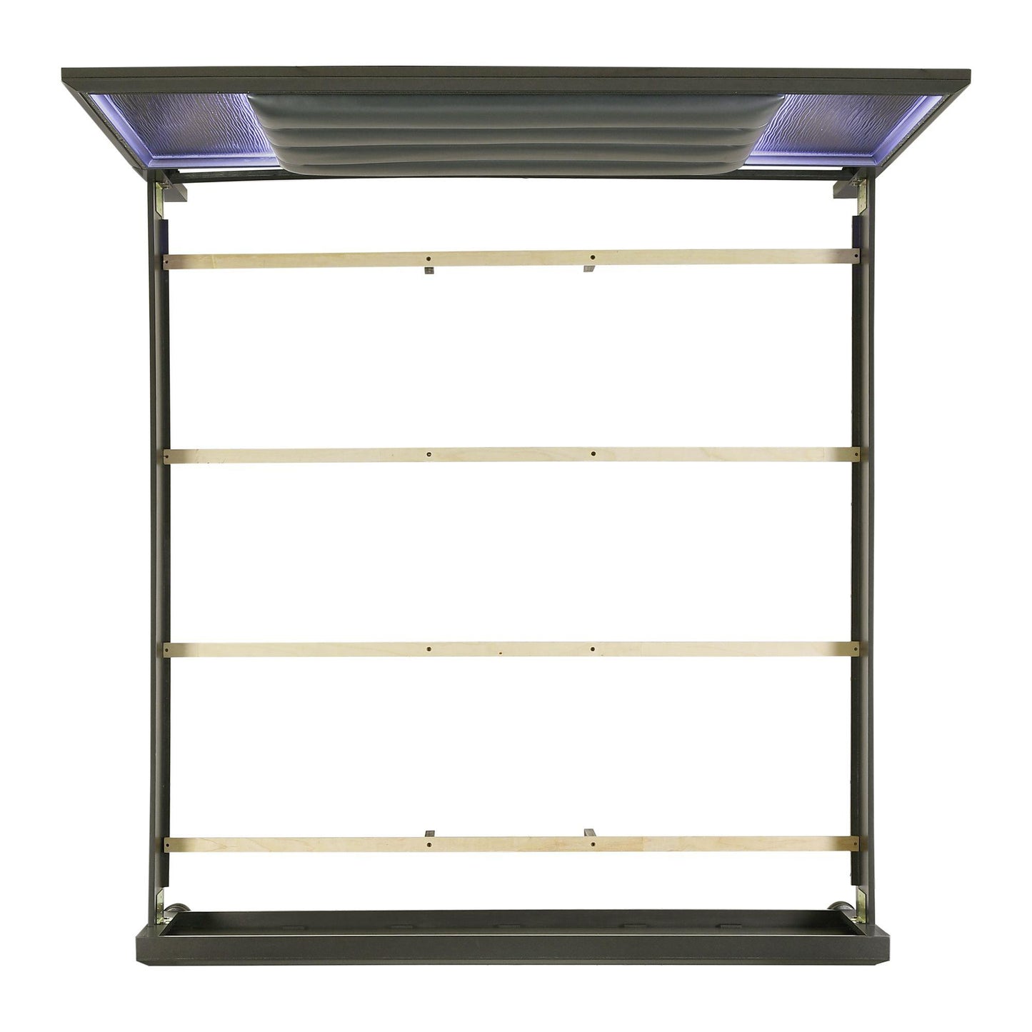 Elements International Moonstone MN600QB Queen Panel Bed IMAGE 4