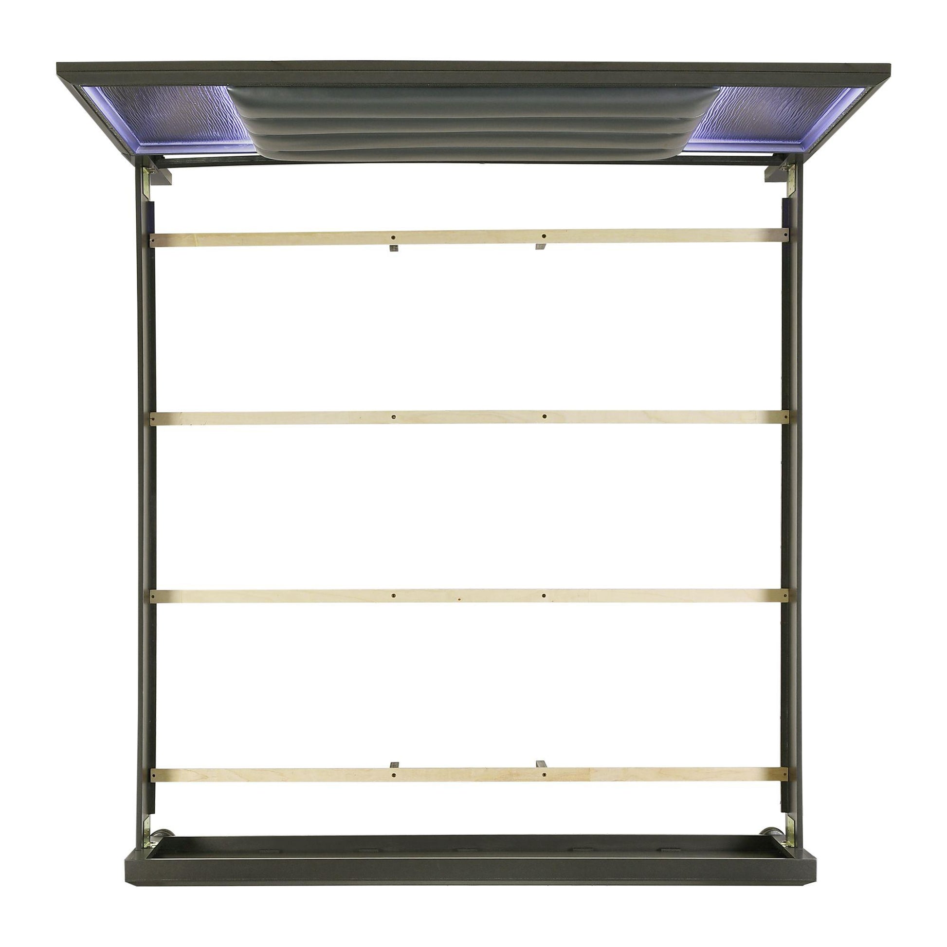 Elements International Moonstone MN600QB Queen Panel Bed IMAGE 4