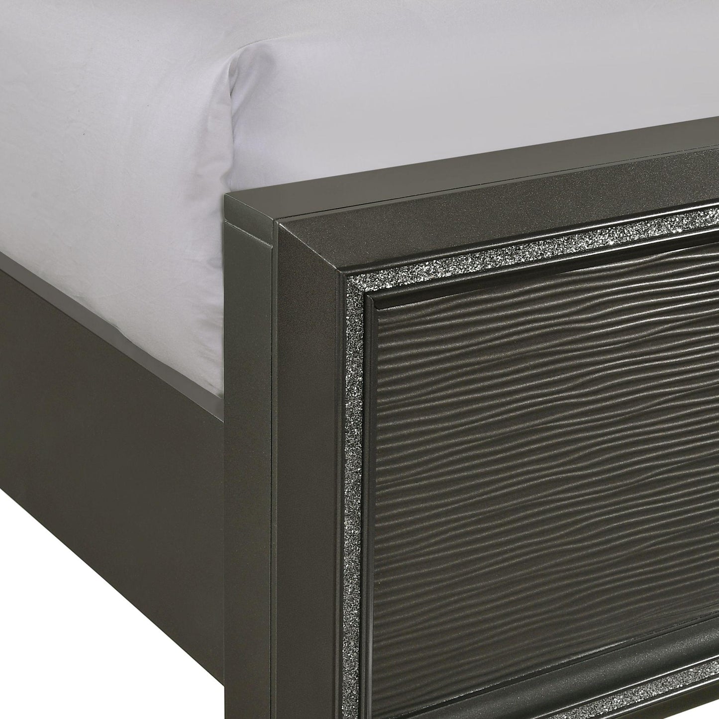 Elements International Moonstone MN600QB Queen Panel Bed IMAGE 6