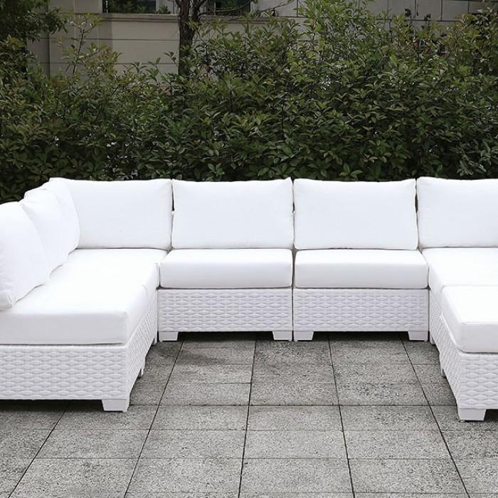 Furniture of America Outdoor Seating Sets CM-OS2128WH-SET3 IMAGE 2