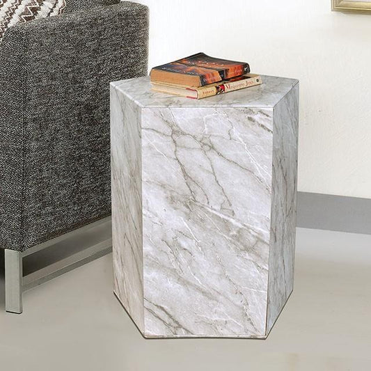 Furniture of America Anuja CM-AC300WH-3A Side Table IMAGE 1