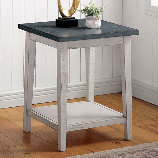 Furniture of America Banjar End Table CM-AC361BL IMAGE 1